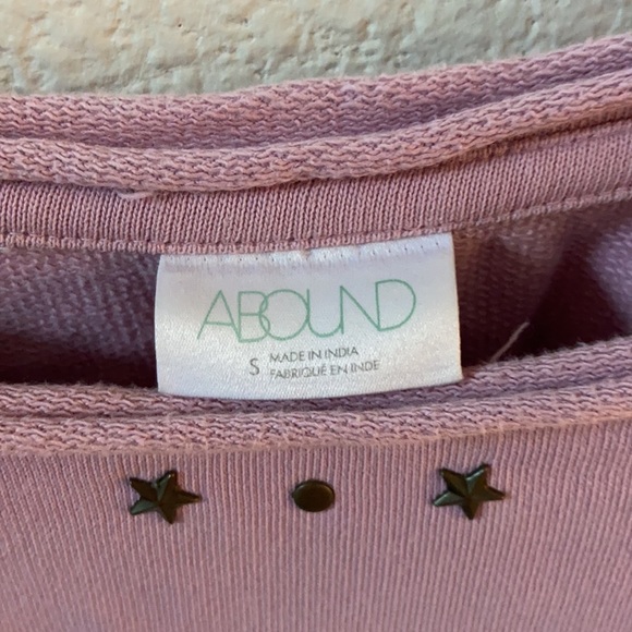 Cropped beaded sweatshirt - Picture 5 of 5